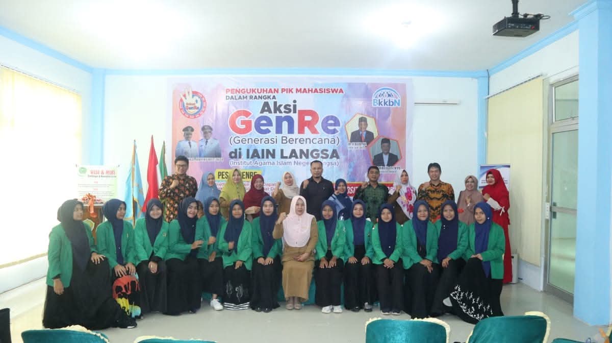 Aksi GenRe IAIN Langsa Oleh Pusat Informasi Konseling Mahasiswa (PIK-M)