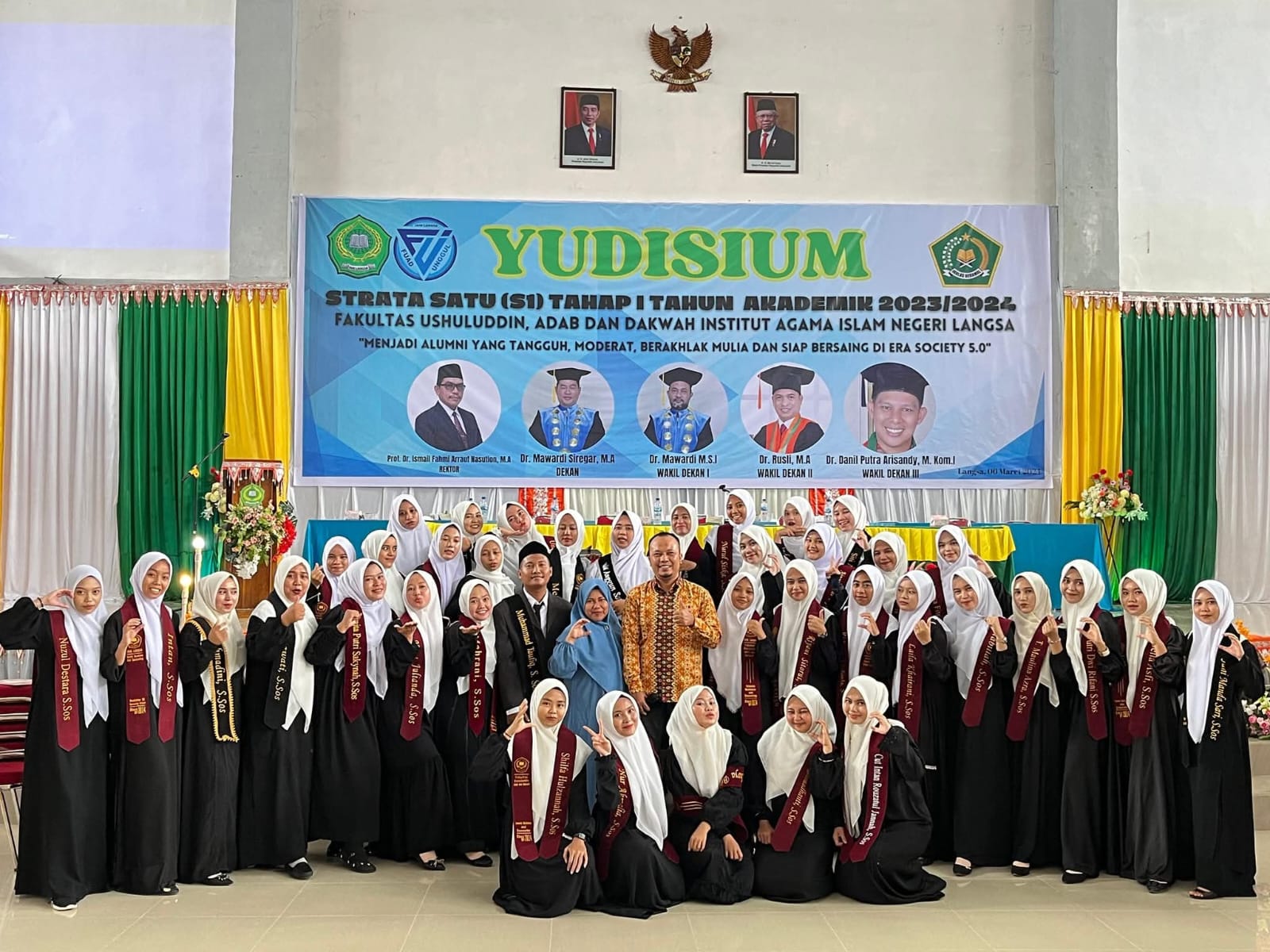 Yudisium Mahasiswa BKI 2023/2024