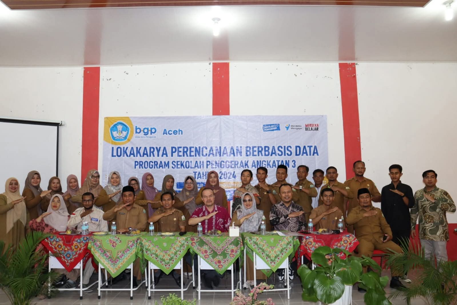 Lokakarya Perencanaan Berbasis Data Program Sekolah Penggerak 