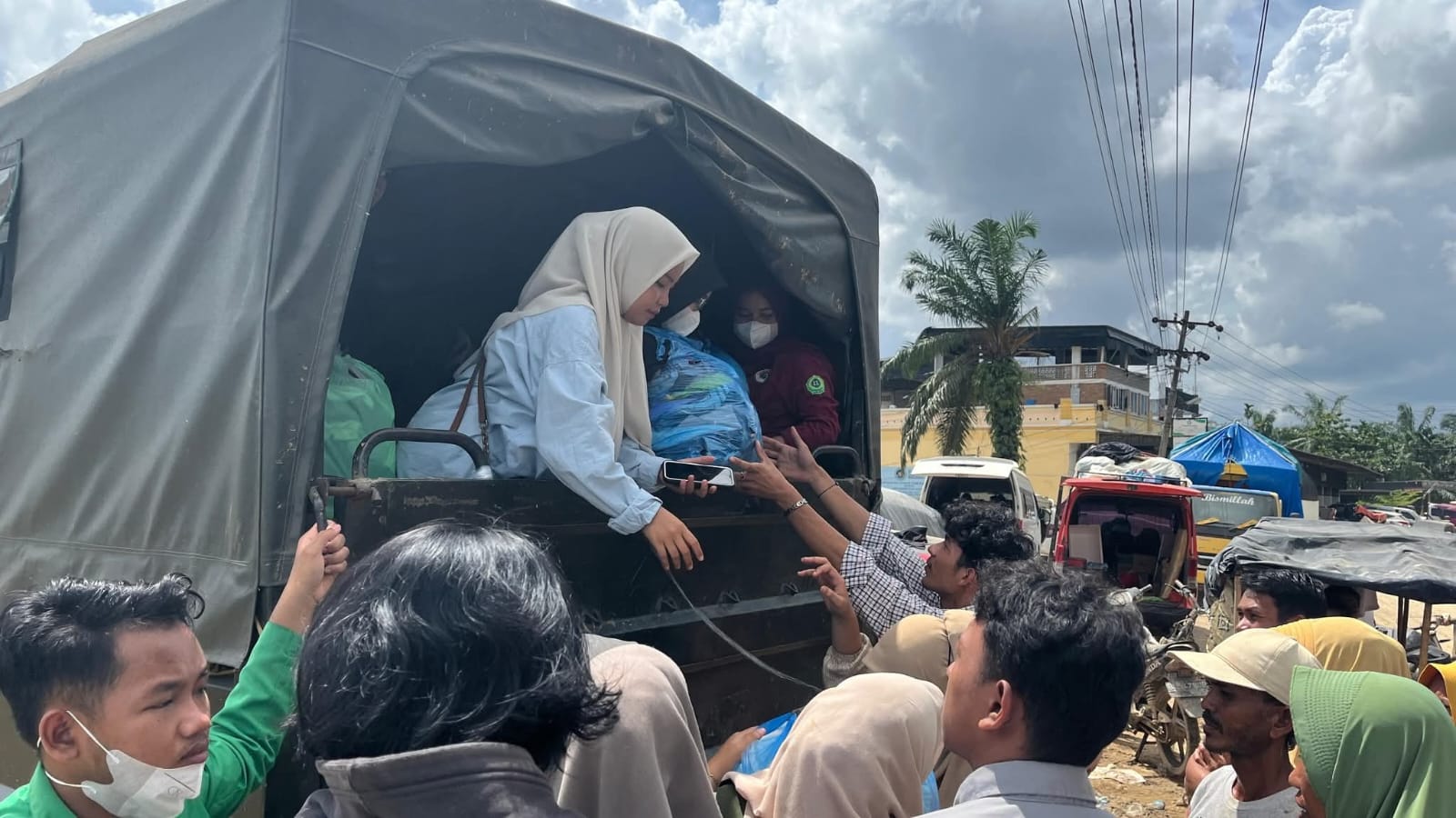Pemgian Sembako di Aceh Tamiang