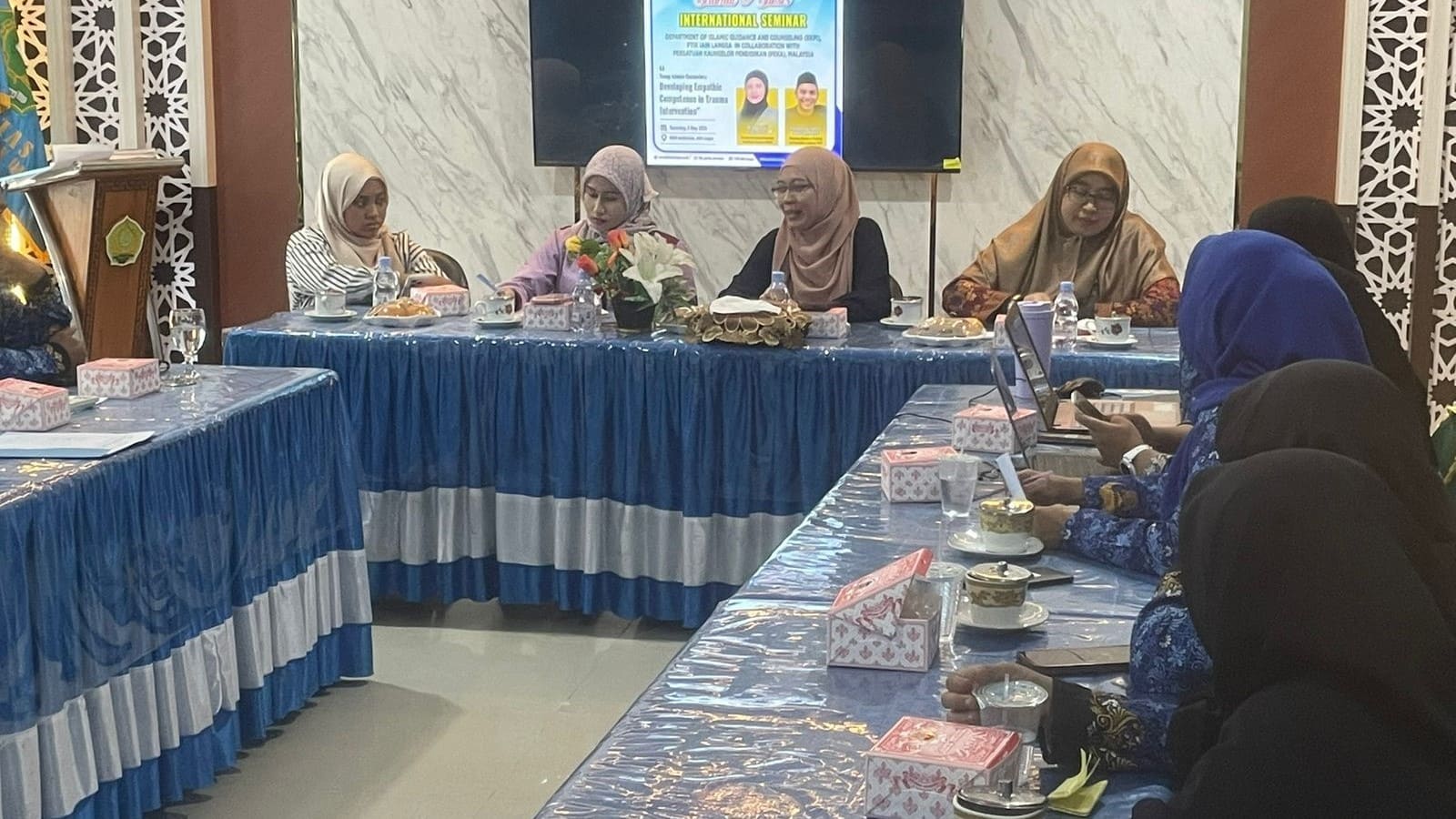 Prodi Bimbingan dan Konseling Islam IAIN Langsa Gelar Workshop Kolaborasi Riset Inovatif Indonesia–Malaysia bersama PEKA